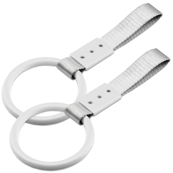 Nicheez Car Hanging Leather Handle Riding Aid Set of 2