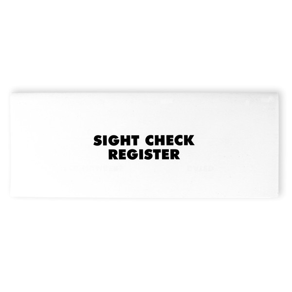 Large Print Check Register 2021-2022-2023 Calendars (10 Registers)