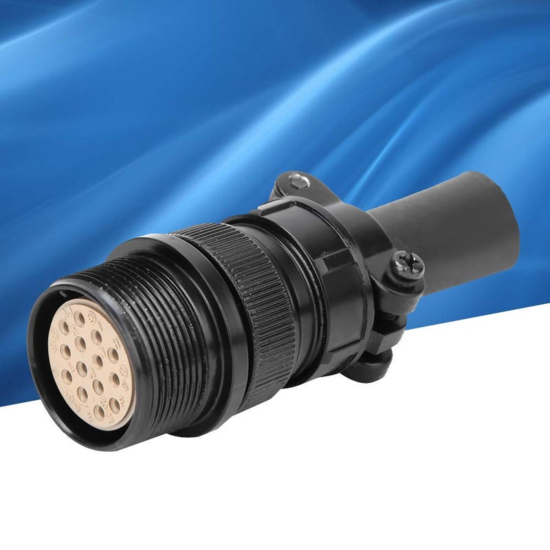 14 Pins Aviation Socket, Female Welding Power Connector Aviation Plug