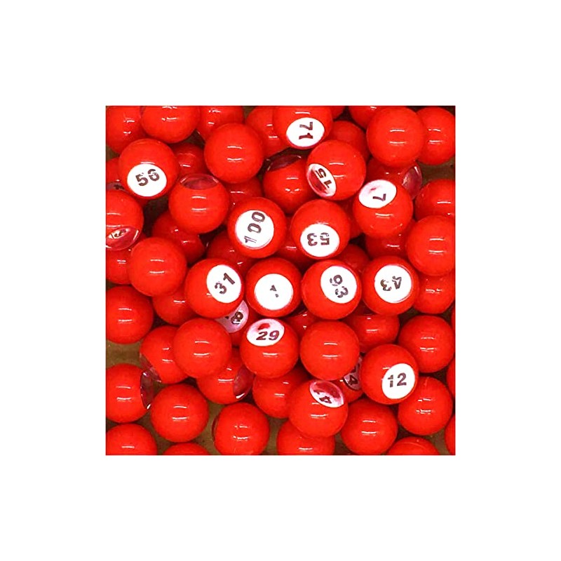 Tapp Collections Raffle Balls Number Set (1-100)