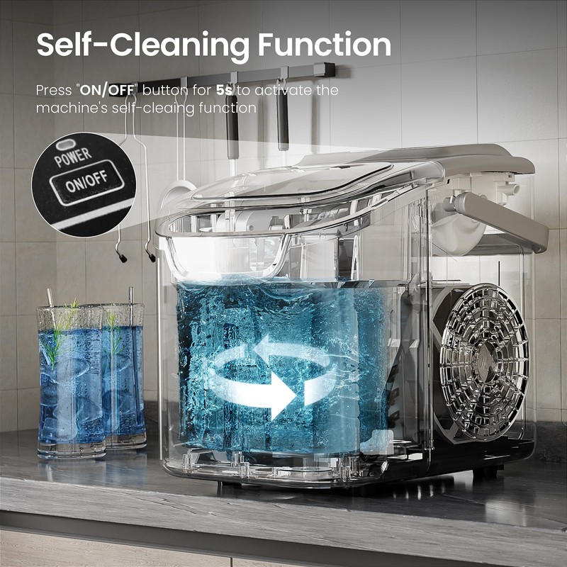 Electactic Pro Ice Maker: Fresh Ice On Demand in 6