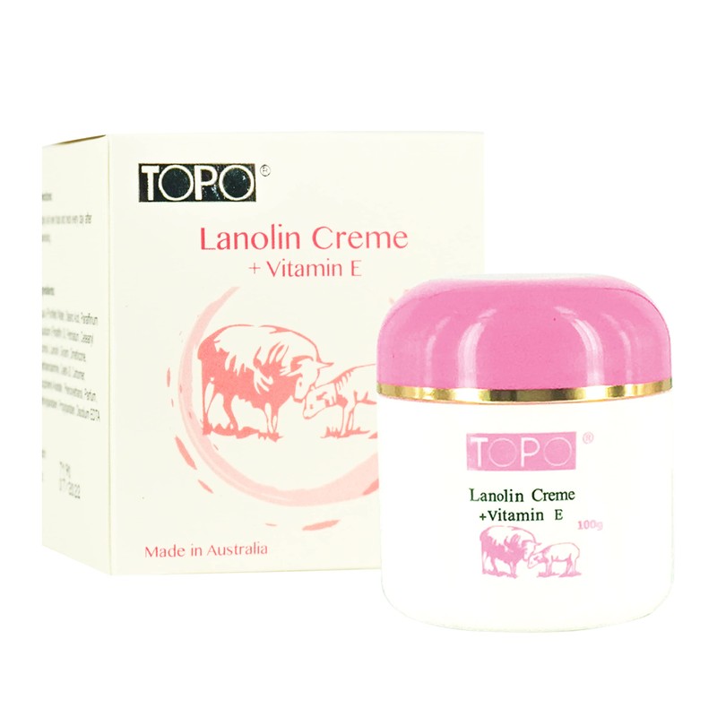 TOPO Lanolin Creme + Vitamin E 6 Pack