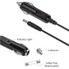 Xzrucst 12V Car Charger for Pelican 7060 and 8060 Flashlights