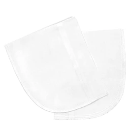 Dritz 55457-61 Iron-On Repair Pocket, White, 2-Pack