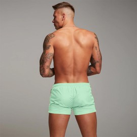 Men’s Swim Trunks Quick Dry Swim Shorts Board Shorts with Triangle Mesh Lining Light Green