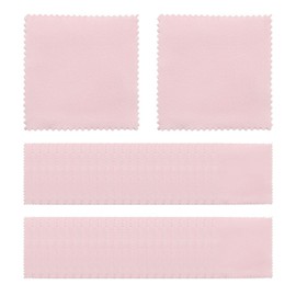 EPCDBBRT 50 Pcs Jewelry Cleaning Cloth, Jewelry Care Cloth, Jewelry Polishing Cloth, Silver Jewelry Cleaning Cloth, Double Sided Velvet Jewelry Cloth For Jewelry Polishing Cleaning