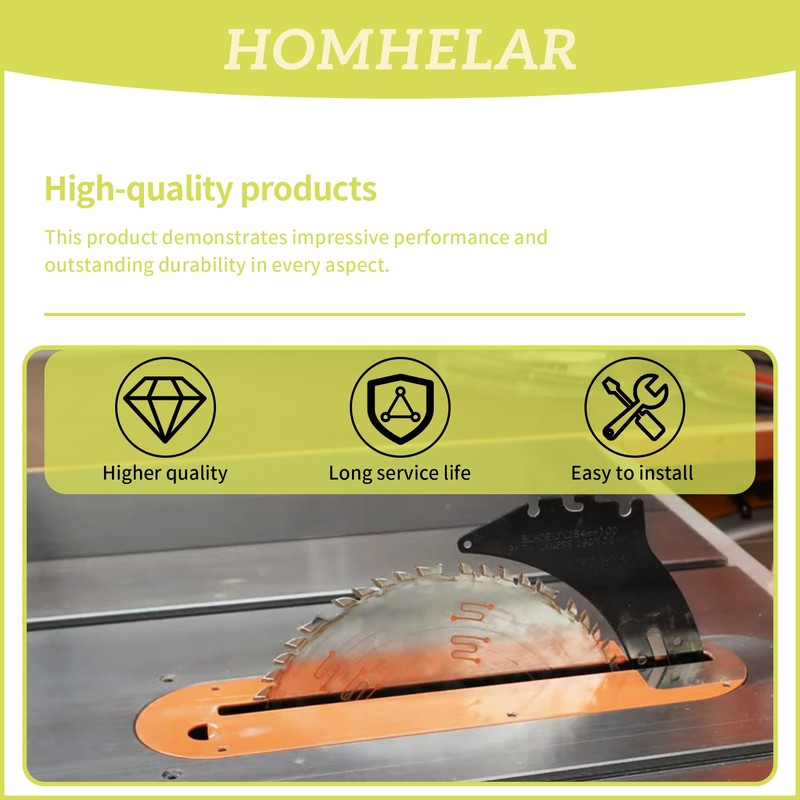 71420 Table Saw Dado Insert Replacement for Ridgid R4512 10