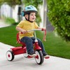 Radio Flyer Toddler Kids Tricycle, Folding Trike with Storage Bin,