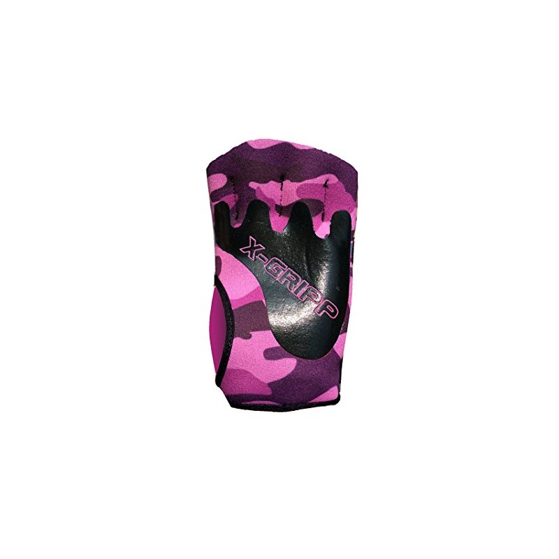 Chiba Unisex's Lady Motivation Glove, Pink/Camouflage/Black, Small