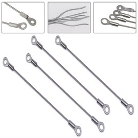 10Pcs Cabinet Door Restraint,Door Opening Angle Limiter with Screws, 6 Inch (6 Inch)