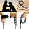 Dog Leash Metal Leashes Chain Rope with Pet Collar Training