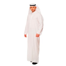 DRESS ME UP Party/Fancy Dress/Halloween Men Costume Sheik Middle Eastern Saudi Arab Size XL/56 (EU)/46 (UK)/46 (US)