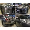 AUTOGOODY 96" x 60" Satin Matte Chrome Metallic Dark Gray