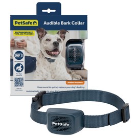 PetSafe Audible Bark Collar - Discourages Excessive Barking - SoundBurst Technology - Waterproof Design - Rechargeable Battery - Fits Dogs Over 8 lbs - Indoor & Outdoor Use