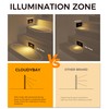 CLOUDY BAY 120V Dimmable LED Indoor Outdoor Step Light,3000K Warm