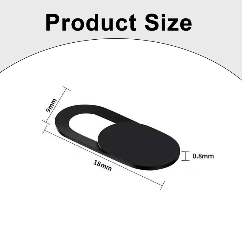 Webcam Cover, 8 Pcs Ultra-Thin Web Privacy Camera Covers, Webcam