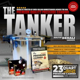 The TANKER 23 Quart Pressure Canner (Induction Compatible)