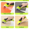 WISYOK Cordless Electric Scissors, 4.2V Rechargeable Cardboard Cutter with Safety