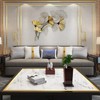 Gold Metalized Brushed Finish Molding Trim, Peel and Stick Strip