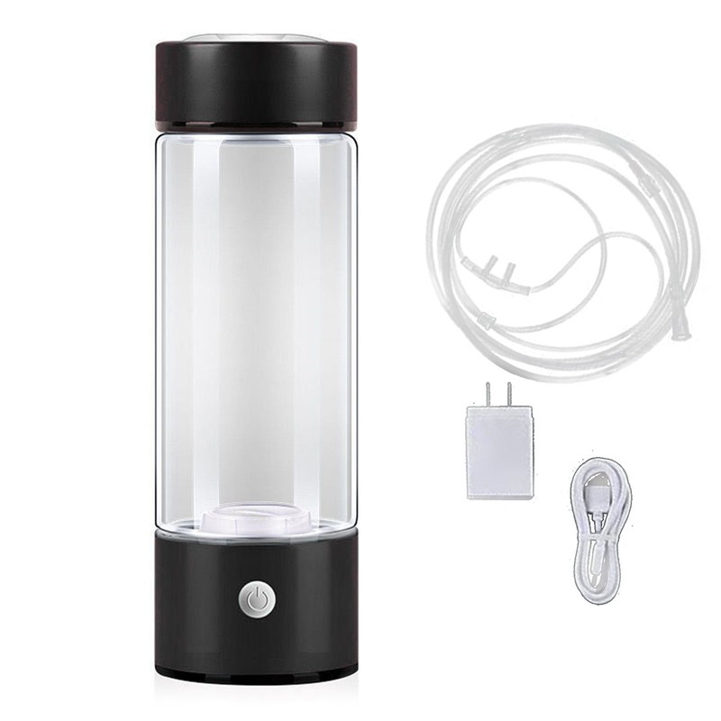 Hydrogen Water Bottle 420ml USB Charging Portable Hydrogen Rich Water