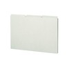 Smead Pressboard Guides, 1/3-Cut Tab (Blank), Legal Size, Gray/Green, 50