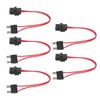 5Pcs Car Fuse Holder Connector Mini Heavy Duty Wire Extension