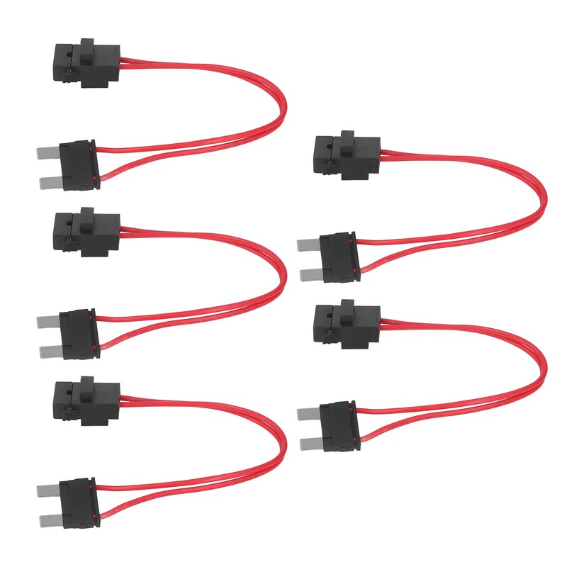 5Pcs Car Fuse Holder Connector Mini Heavy Duty Wire Extension