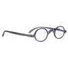 Eyekepper - Gafas de lectura pequeñas ovaladas redondas para hombre
