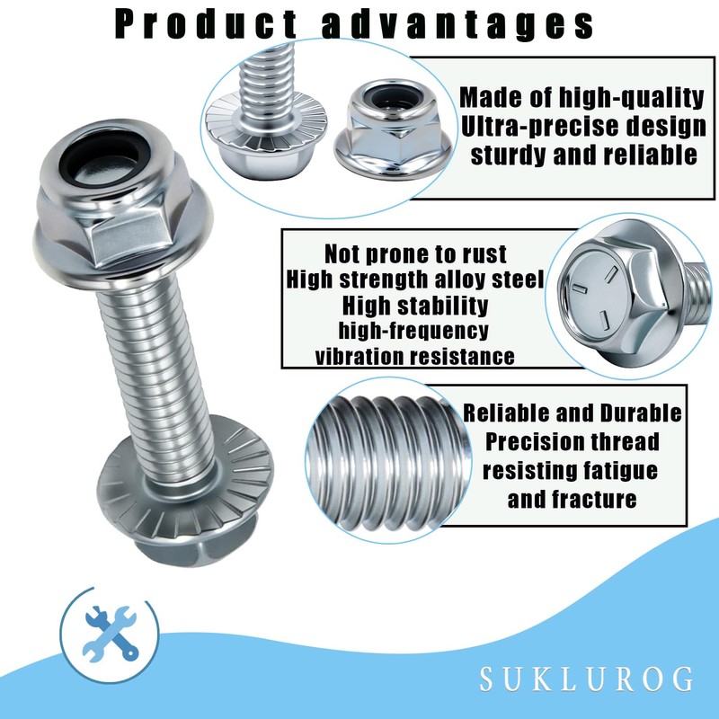 (4 pcs) Go Kart Engine Mount Bolt Kit for Predator