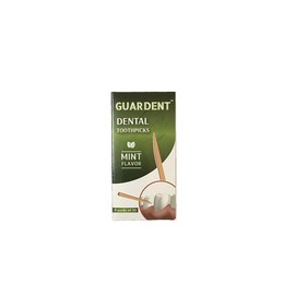 Guardent Dental Toothpicks Mint Flavor - 4x30 Picks/Pack (120 Picks)