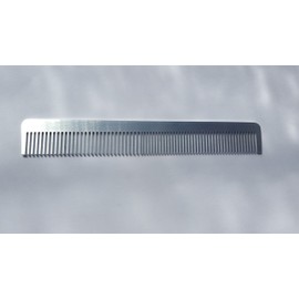 Stainless Steel 7" Metal Pocket Comb