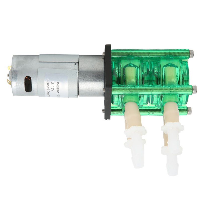 Dual Head High Flow Corrosion Resistant Peristaltic Pump Liquid Dosing