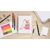 Tombow CANVAS-SET2 Watercoloring Canvas Set Floral Letters