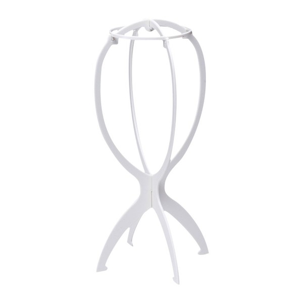 Reizvoll Clean White-colored Wig Hanger, Wig Stand