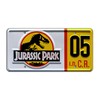 Jurassic Trilogy | Explorer #05 | Metal Stamped License Plate