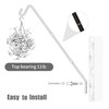 Juegoal Heavy Duty Deck Hook, 25 Inch to 36 Inch