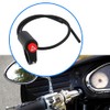 Motorcycle Hazard Warning Light Switch 12V Double Hazard Indicator Handlebar