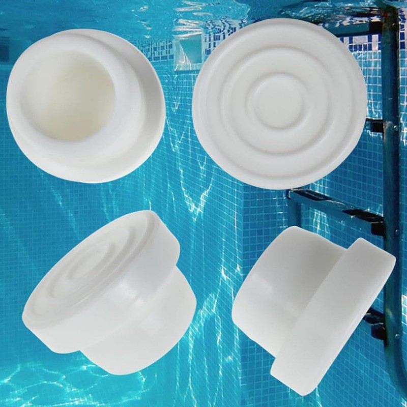 4 Swimming Pool Ladder Buffers, Rubber Covers, Bumpers Suitable for