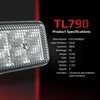 TIGERLIGHTS 12V LED Headlight - Compatible with/Replacement for Kubota SVL65-2,