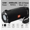 T&G BIG 50W High Power Bluetooth Speaker Waterproof Portable Column