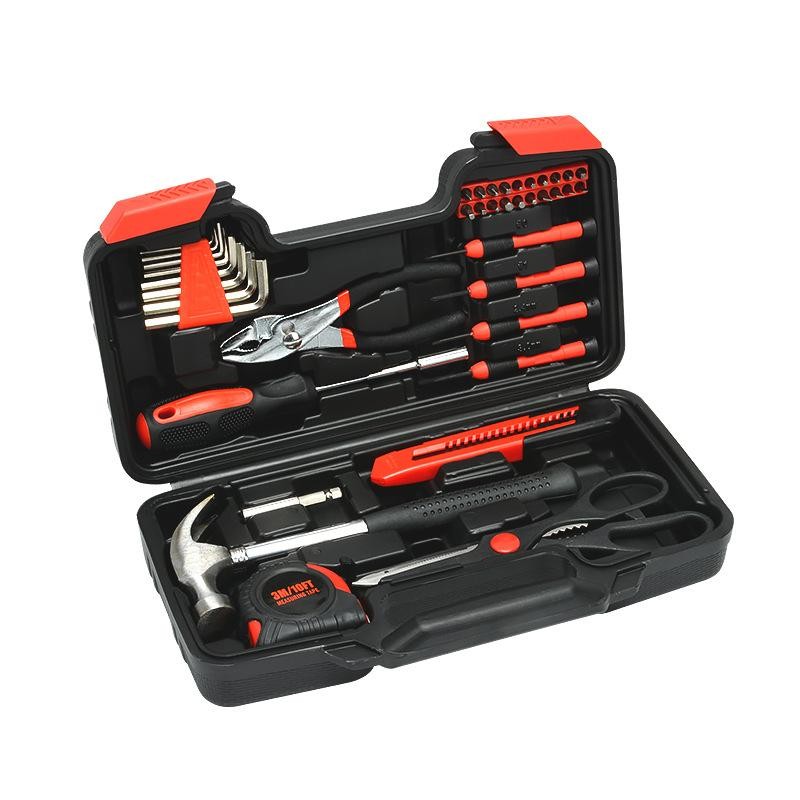 【520 Gift】39-Piece Comprehensive Household Hardware Kit - Durable Carbon Steel