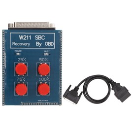 SBC Repair Tool, ABS SBC Reset Tool Repair Code ABS System Repair Tool Diagnostic Scanner C249F OBD2 SBC Reset Tool Replacement for W211 E Class R230 SL Class (Blue)