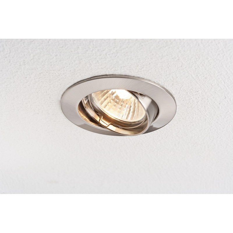 Paulmann Recessed Spotlight, Aluminium, GU5.3, Silver