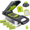 Vegetable Chopper,15 in 1 Vegetable Slicer Cutter with 8 Blade