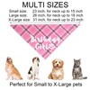 JOTFA Dog Birthday Bandana, Multi Sizes Birthday Bandana for Dogs