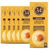 34 Degrees Sesame Crisps | Light & Crunchy Thin Crackers