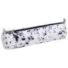 Clairefontaine Cosmicuir 410112C Pencil Case Round Suede Diameter 5 x