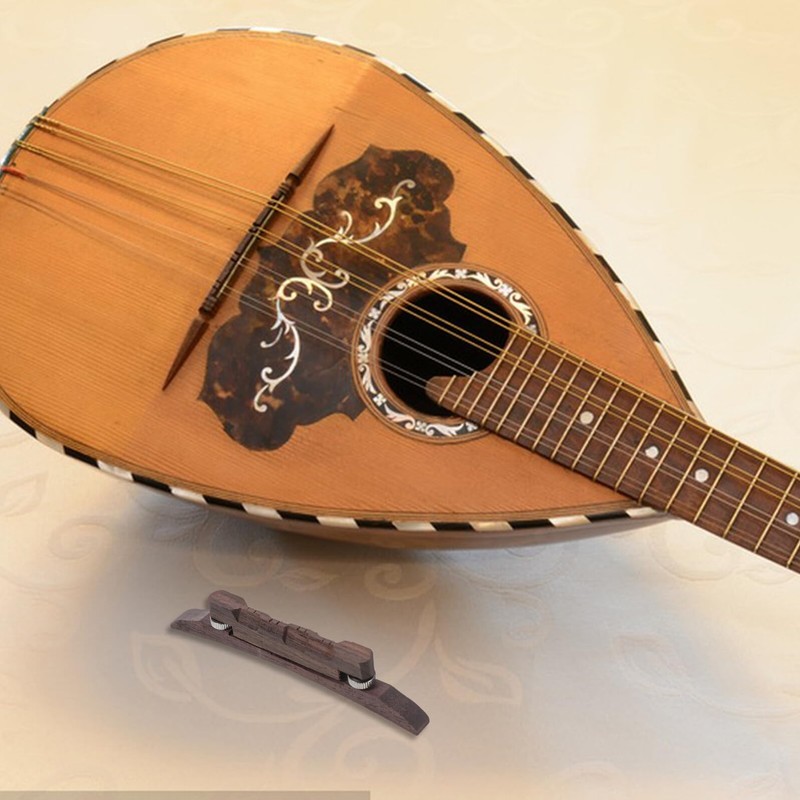Mandolin Bridge Replacement Mandolin Bridge for Tone Adjustment Stringed Instrument