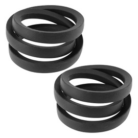 The Lord of the Tools Pack of 2 Lawn Mower Belts Compatible with Toro Timemaster 30 Inch 21811 21200 21810 21199 Cutting Double Blade Mower OE 121-5765 Drive Belt