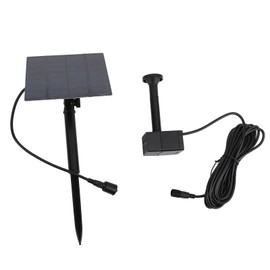 Kit de Bomba de Agua Solar, Bomba de Fuente de Agua Solar de Fácil Operación para Jardín, Patio Trasero, Piscina, Pecera